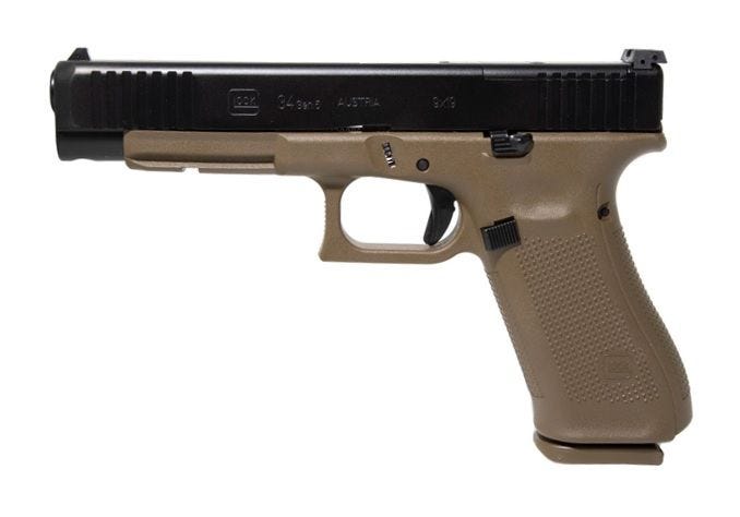 GLOCK 34 GEN 5 FDE 9MM 17RDS MOS AS