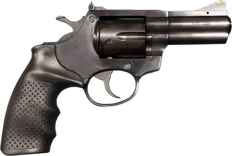 Rock Island Armory AL9.0 Standard Revolver Blued 9mm 3″ Barrel 6-Rounds