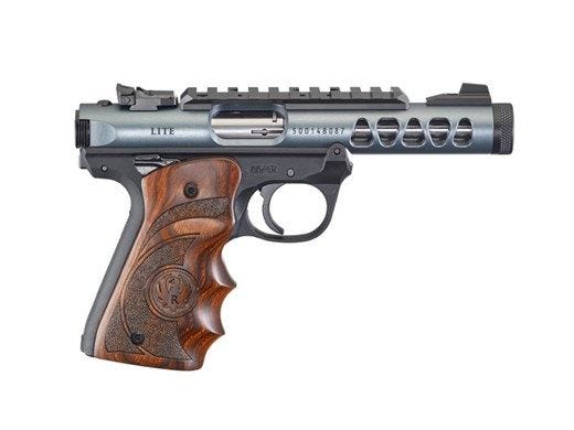 RUGER MARK-IV 22/45 LT TARGET 22LR 4.4-INCHES 10RDS DIAMOND-GRAY